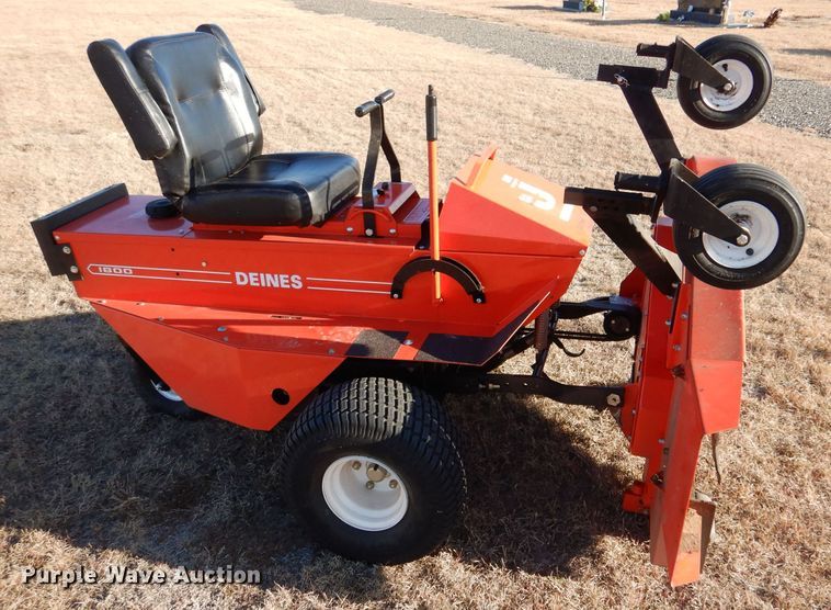 image for item IV9827 Deines Marty J 1800  ZTR lawn mower