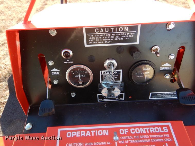 image for item IV9827 Deines Marty J 1800  ZTR lawn mower