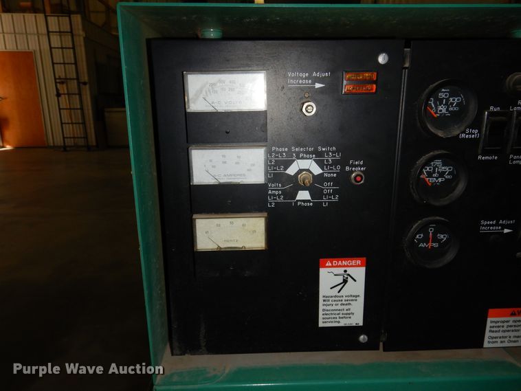 image for item JJ9905 Onan 100  generator