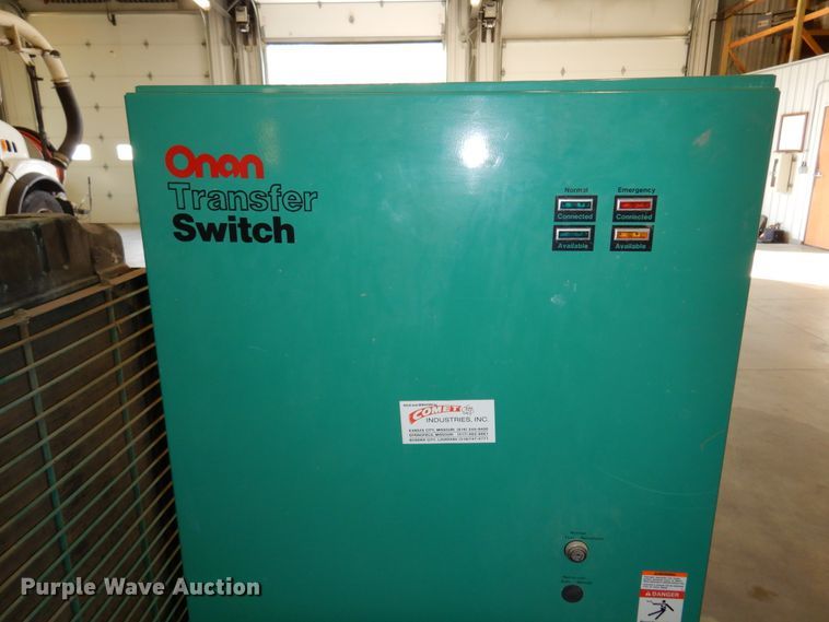 image for item JJ9905 Onan 100  generator