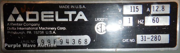 image for item JS9231 Delta belt / disc sander