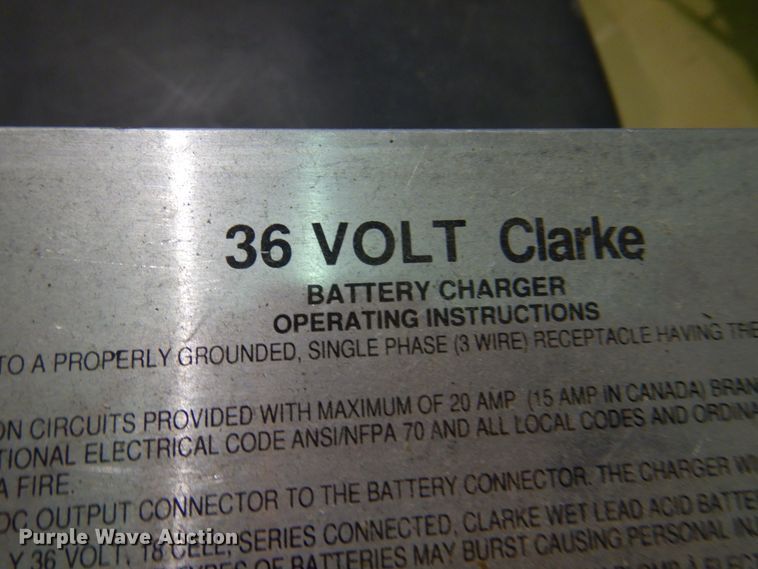 image for item JS9235 Clark Fusion 20  floor scrubber