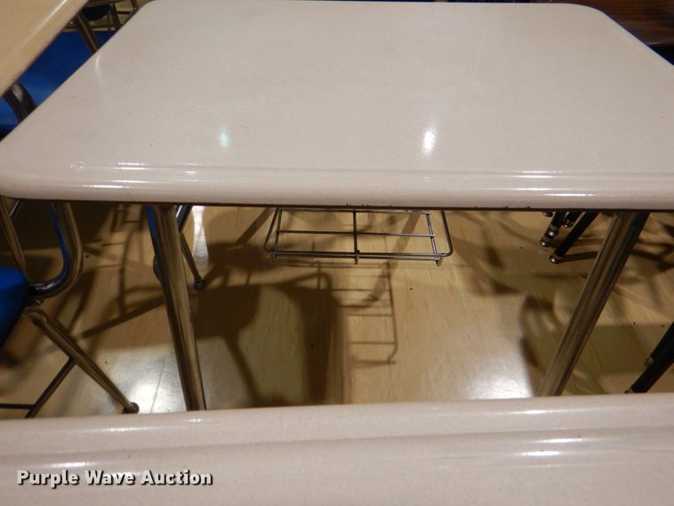 image for item JS9252 Approximately 22 desks with chairs