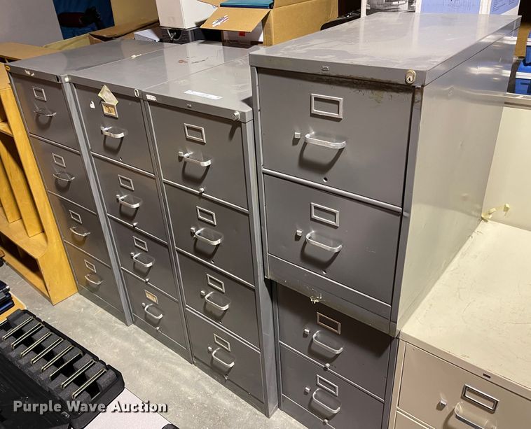 image for item JS9284 (5) filing cabinets
