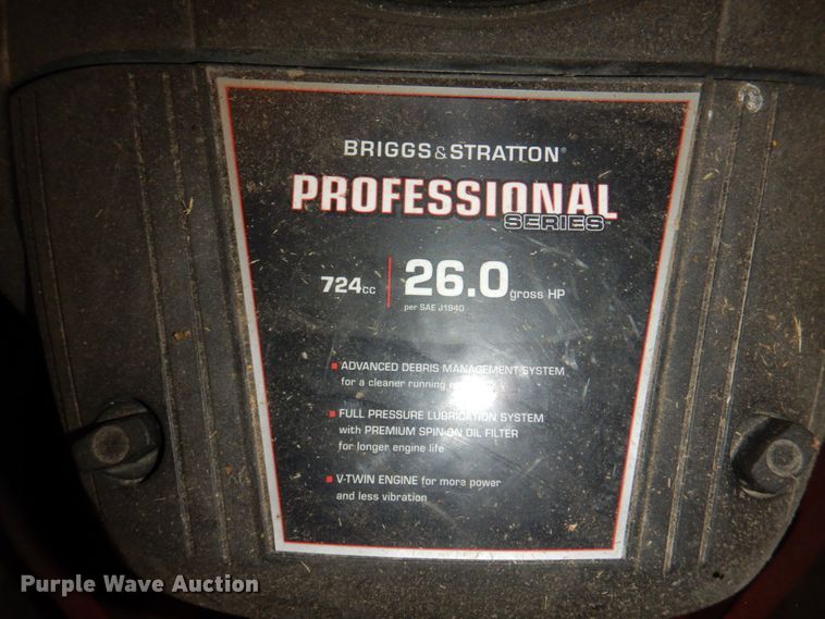 image for item JS9293 Troy Built  ZTR lawn mower