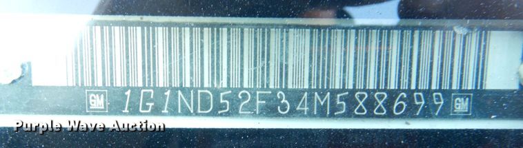 image for item JS9296 2004 Chevrolet Classic