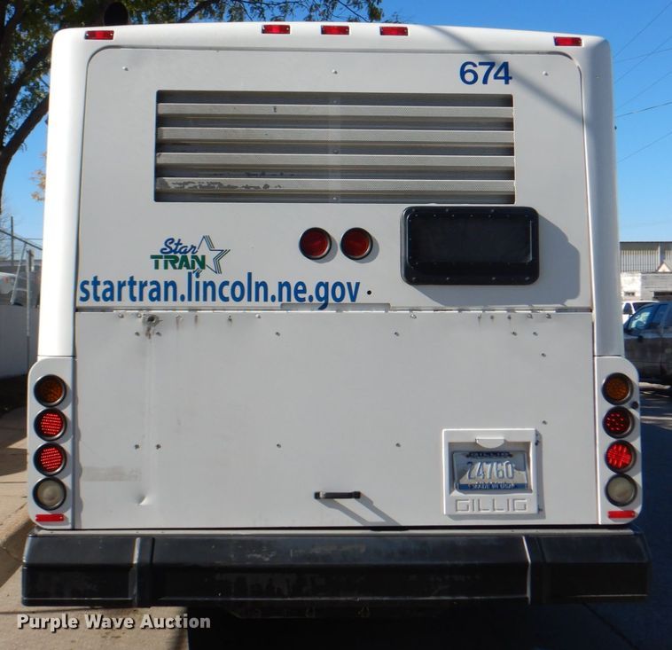 image for item JS9300 2004 Gillig  shuttle bus