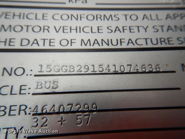 image for item JS9300 2004 Gillig  shuttle bus