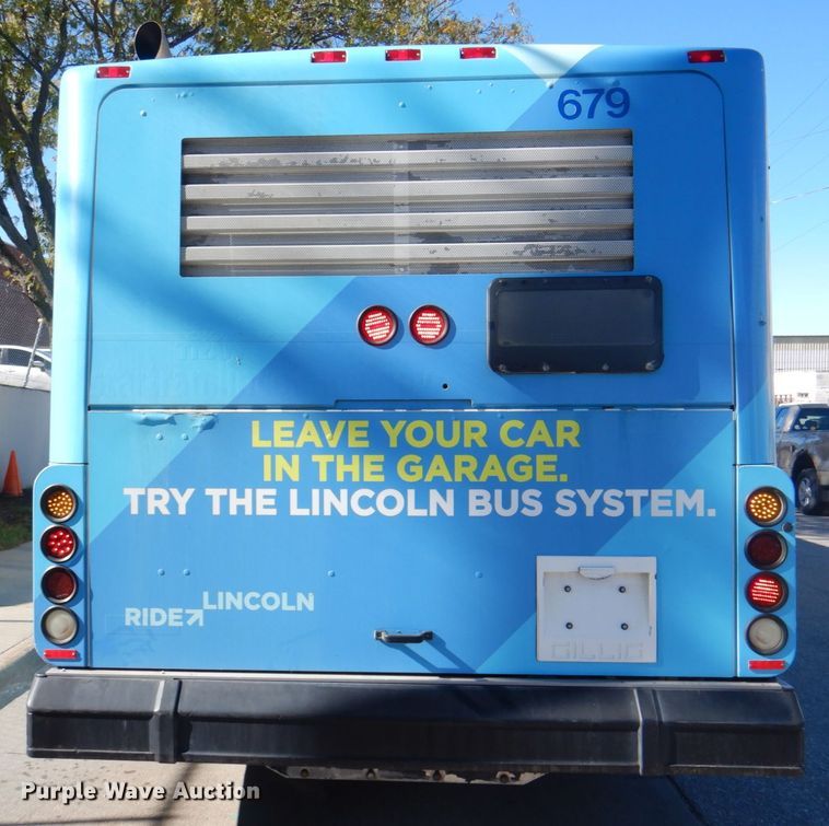 image for item JS9302 2004 Gillig  shuttle bus