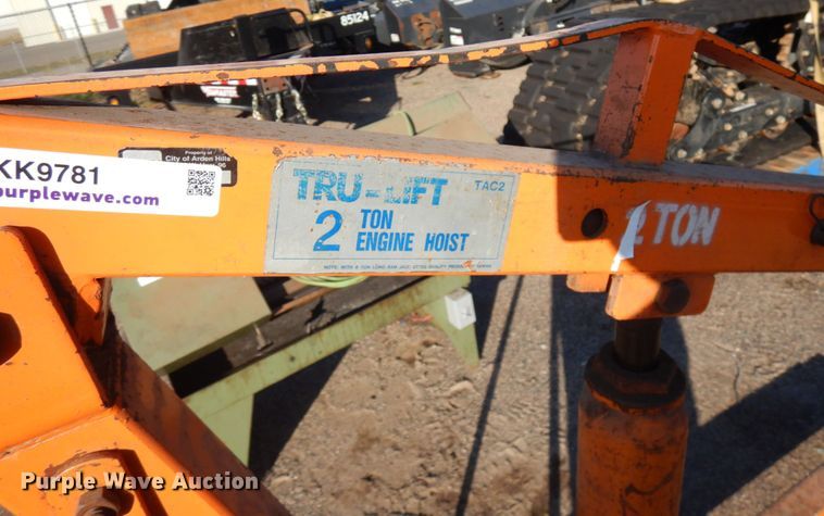 image for item KK9781 Tru-Lift  engine hoist