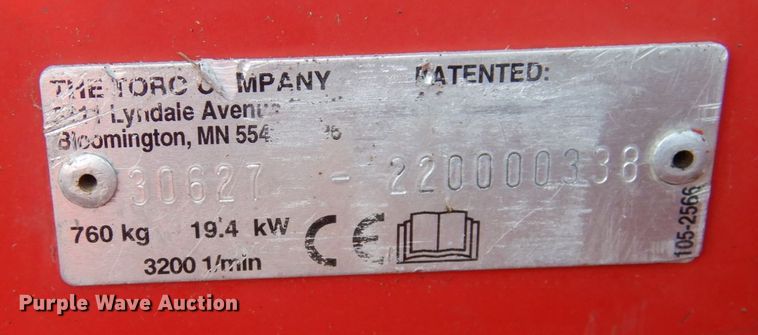 image for item KK9784 Toro 328-D  lawn mower