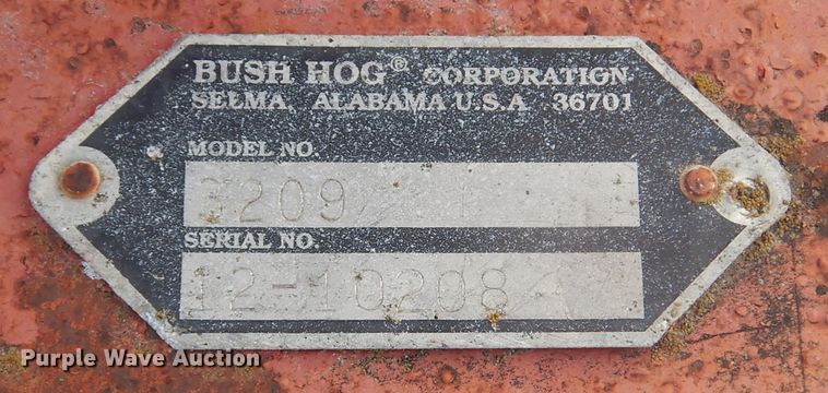 image for item KO9181 Bush Hog 3209  rotary mower