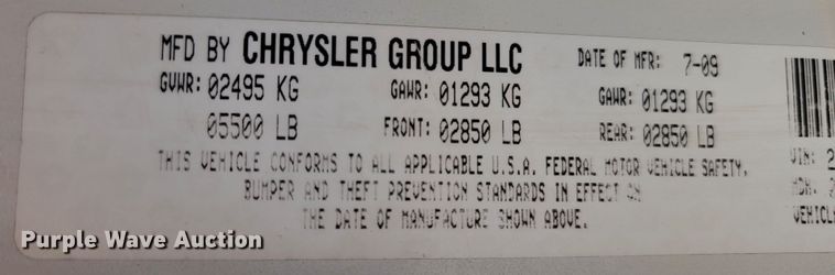 image for item KQ9086 2009 Dodge Charger