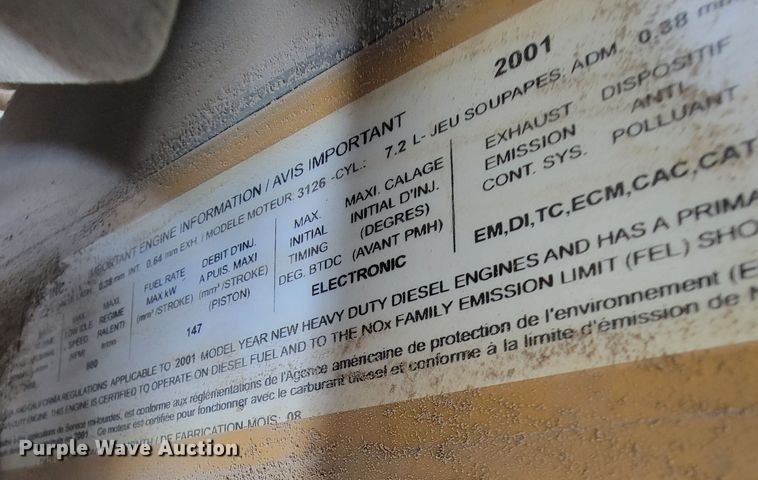 image for item KQ9099 2002 Ford F650  dump truck