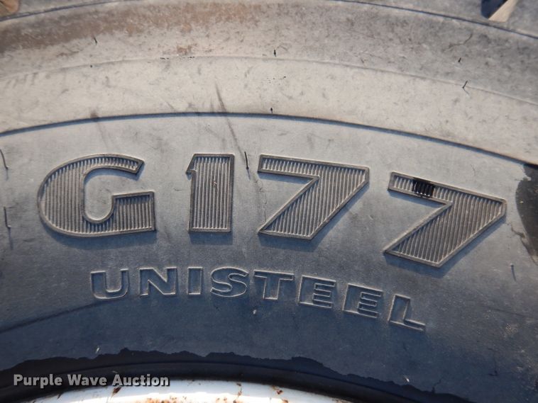 image for item KY9607 (2) Goodyear 11R22.5 tires