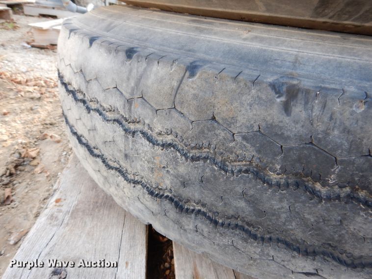 image for item KY9607 (2) Goodyear 11R22.5 tires