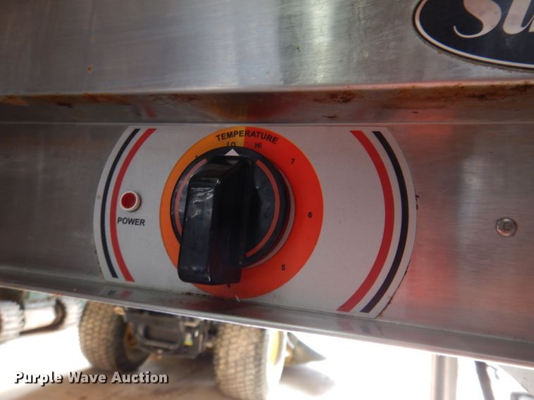 image for item KY9624 Standex Superior SST-120-3  stainless steel steam table