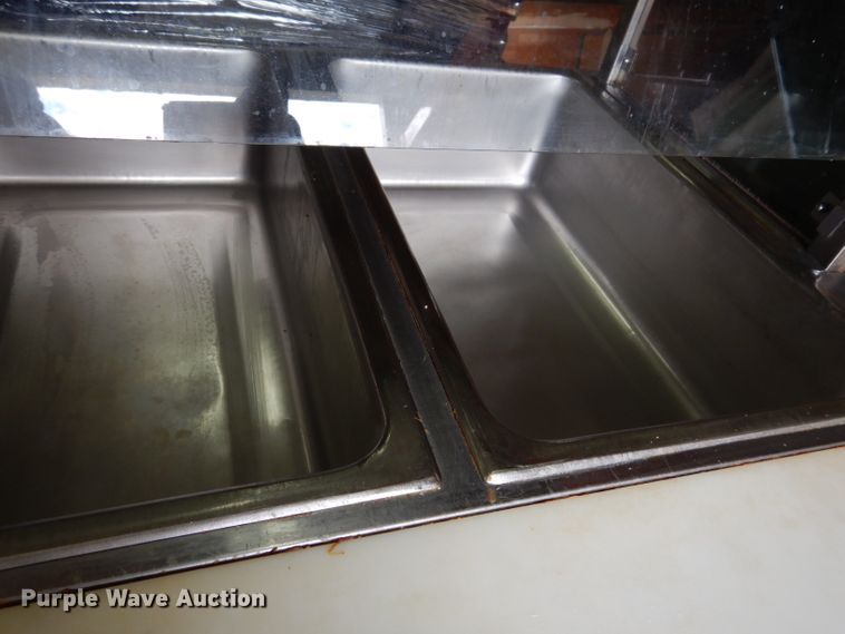 image for item KY9624 Standex Superior SST-120-3  stainless steel steam table