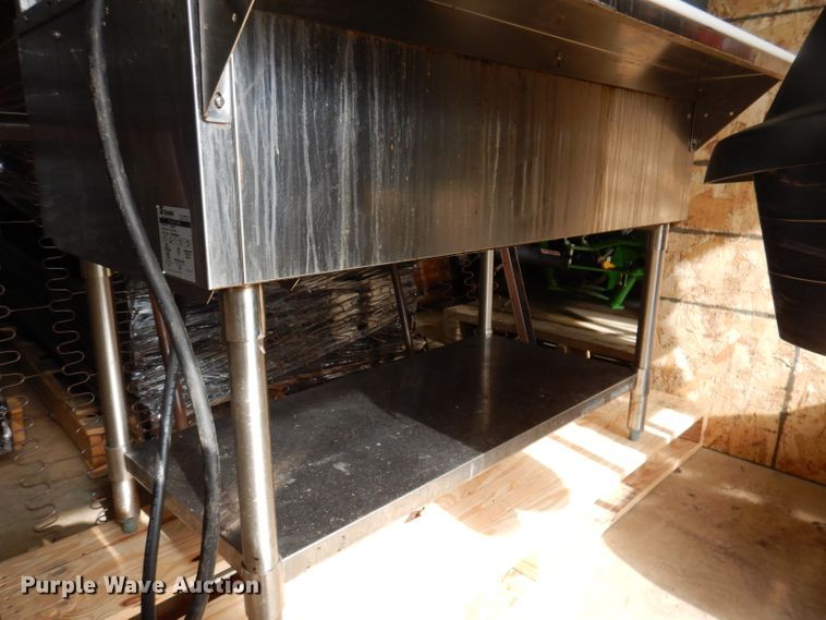 image for item KY9624 Standex Superior SST-120-3  stainless steel steam table