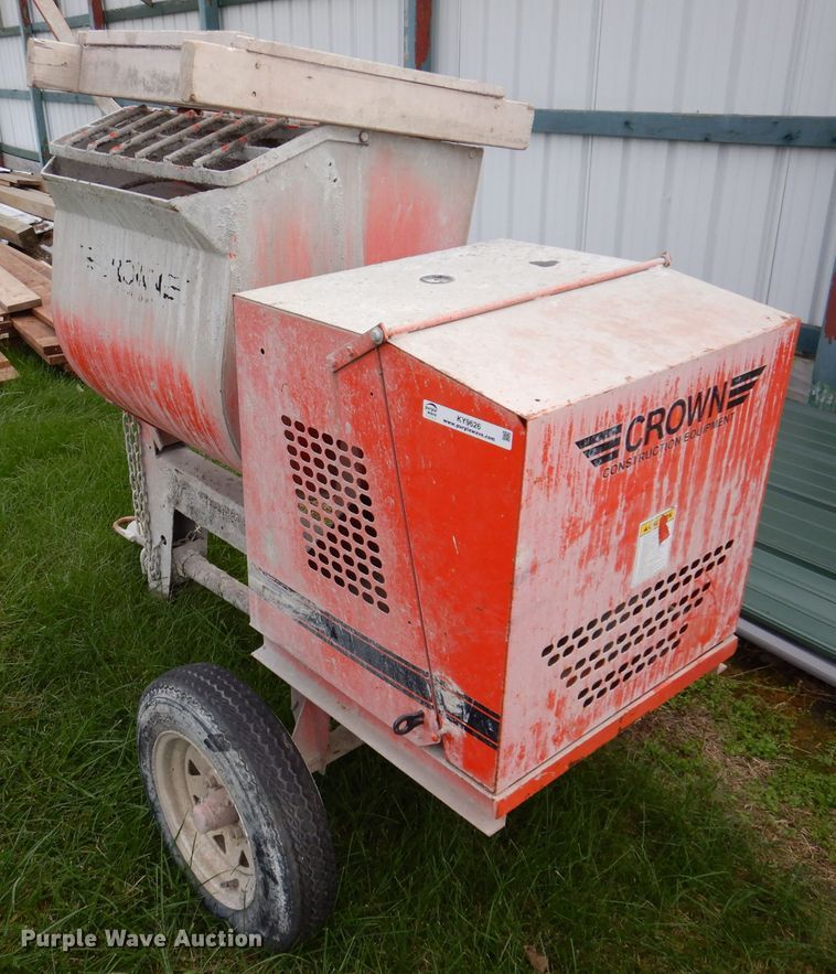image for item KY9626 Crown  mortar mixer