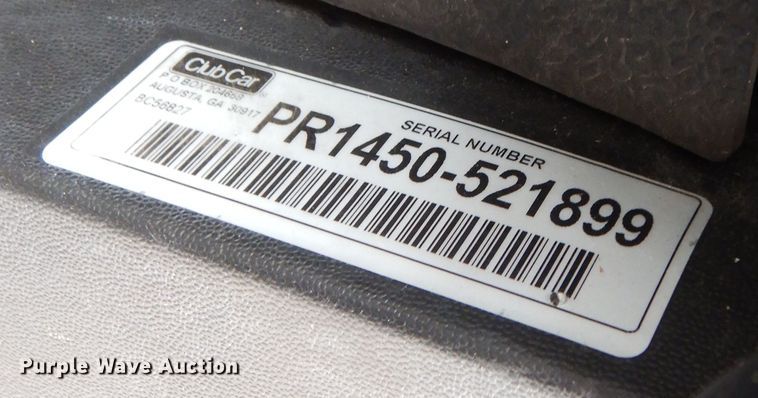 image for item JS9401 Club Car  golf cart