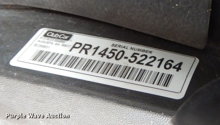 image for item JS9402 Club Car  golf cart