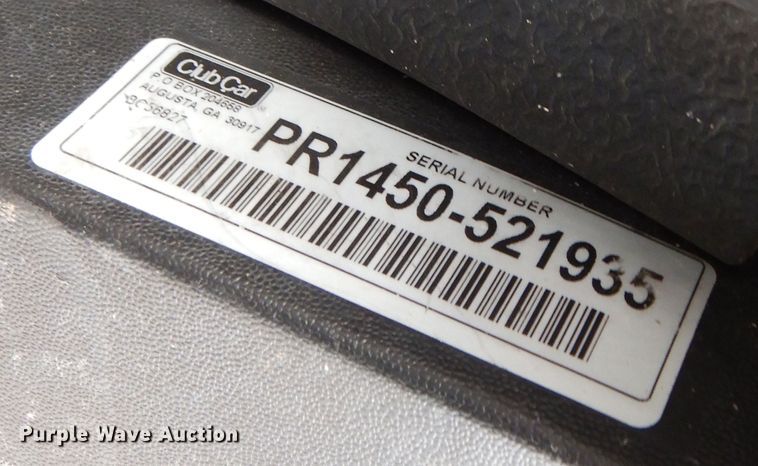 image for item JS9415 Club Car  golf cart