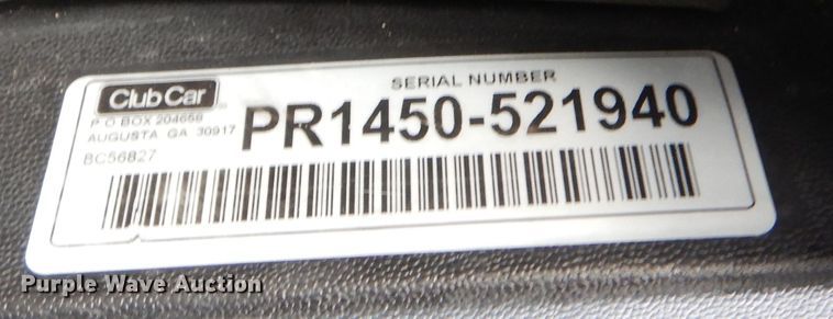 image for item JS9418 Club Car  golf cart