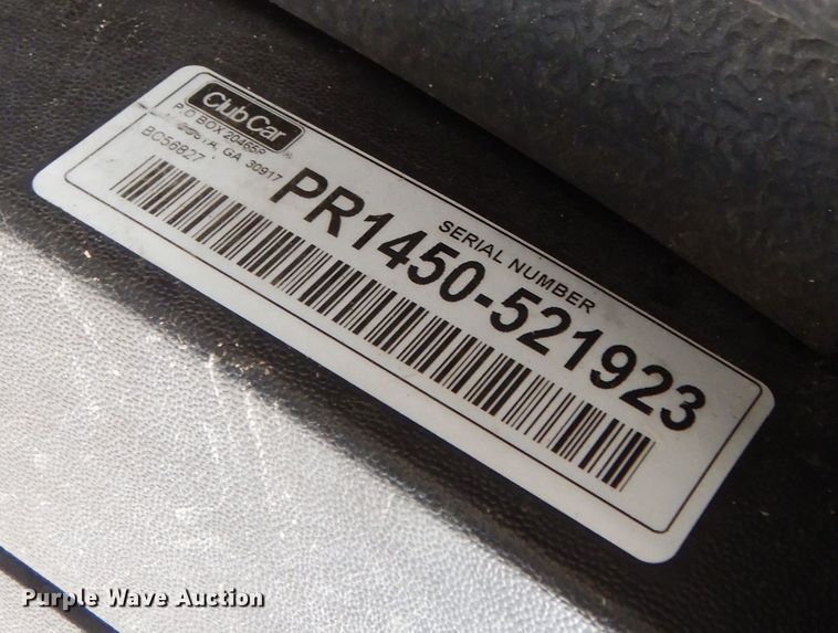 image for item JS9419 Club Car  golf cart