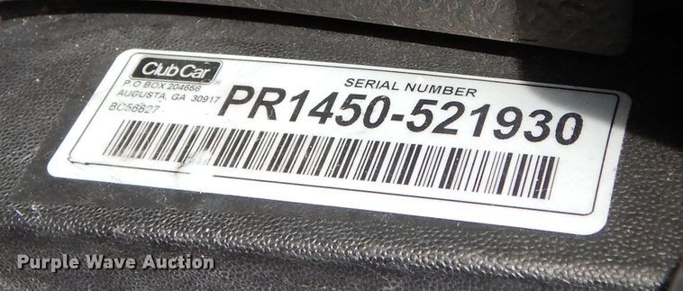 image for item JS9421 Club Car  golf cart