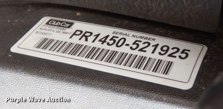 image for item JS9424 Club Car  golf cart