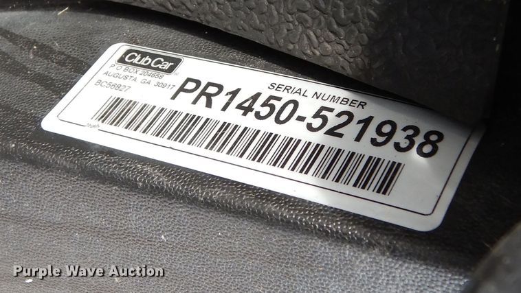 image for item JS9425 Club Car  golf cart