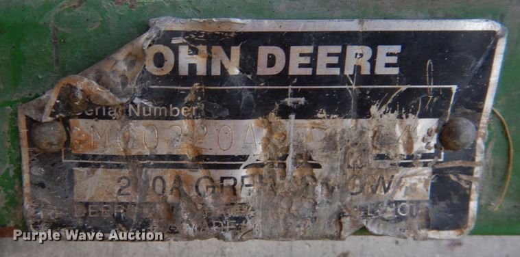 image for item JS9426 John Deere 220A  reel mower