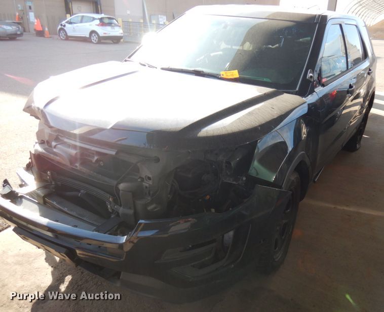image for item KK9786 2017 Ford Explorer Police Interceptor  SUV