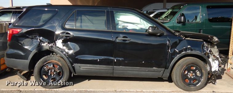 image for item KK9786 2017 Ford Explorer Police Interceptor  SUV