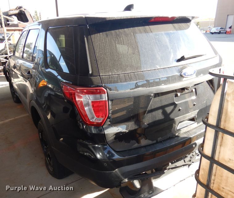 image for item KK9786 2017 Ford Explorer Police Interceptor  SUV