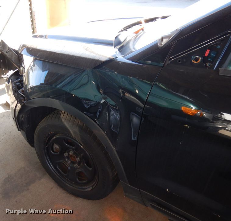 image for item KK9786 2017 Ford Explorer Police Interceptor  SUV