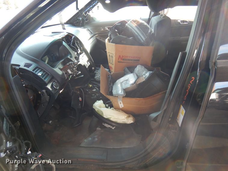 image for item KK9786 2017 Ford Explorer Police Interceptor  SUV