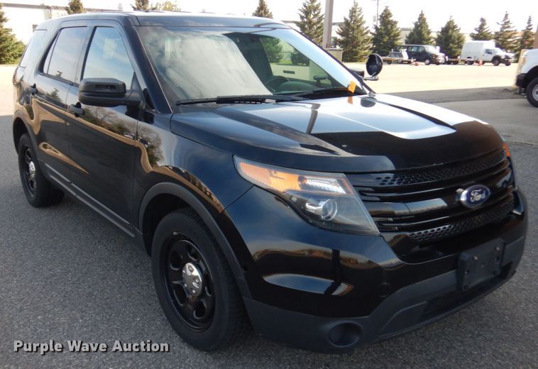 image for item KK9787 2014 Ford Explorer Police Interceptor  SUV