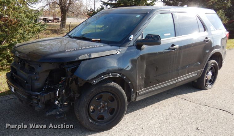 image for item KK9788 2018 Ford Explorer Police Interceptor  SUV