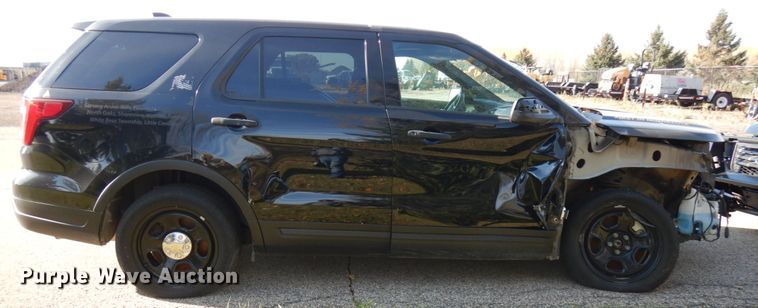 image for item KK9788 2018 Ford Explorer Police Interceptor  SUV