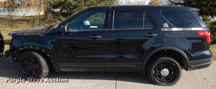 image for item KK9788 2018 Ford Explorer Police Interceptor  SUV