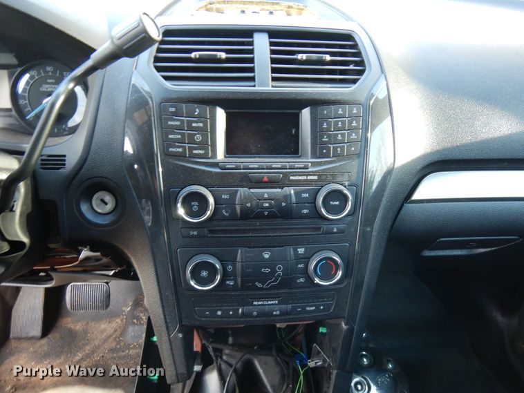 image for item KK9788 2018 Ford Explorer Police Interceptor  SUV