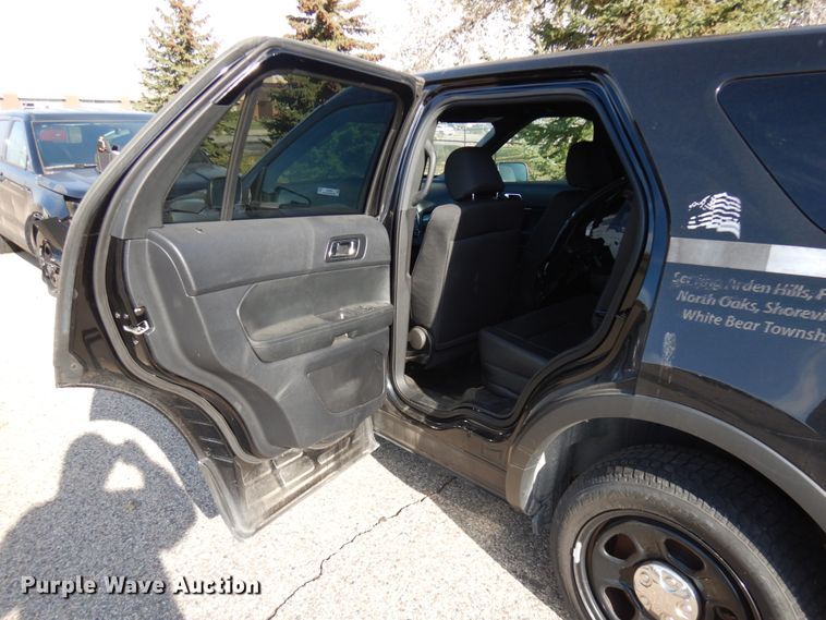 image for item KK9788 2018 Ford Explorer Police Interceptor  SUV