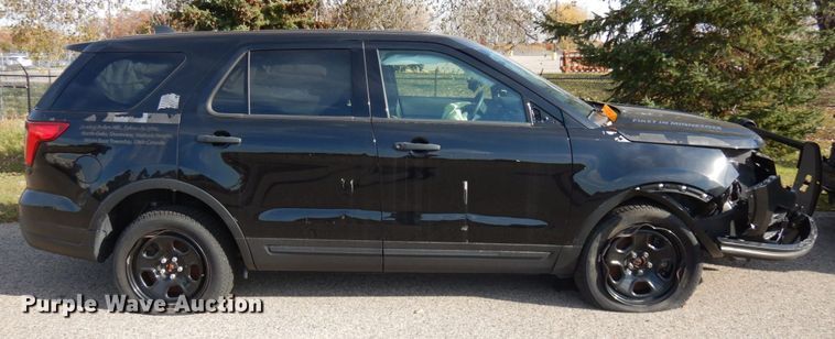 image for item KK9789 2018 Ford Explorer Police Interceptor  SUV