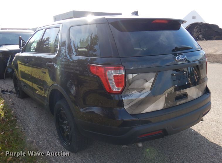image for item KK9789 2018 Ford Explorer Police Interceptor  SUV