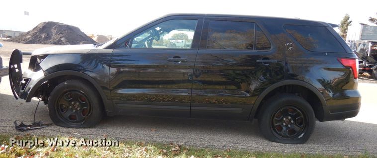 image for item KK9789 2018 Ford Explorer Police Interceptor  SUV