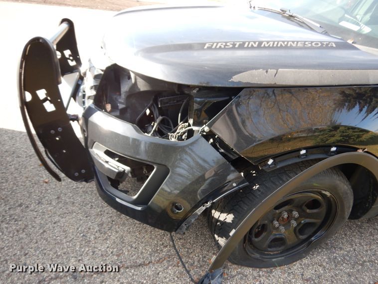 image for item KK9789 2018 Ford Explorer Police Interceptor  SUV