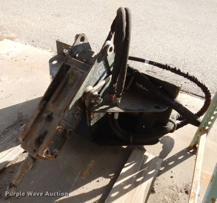 image for item KK9792 Ingersoll Rand 3570  skid steer breaker