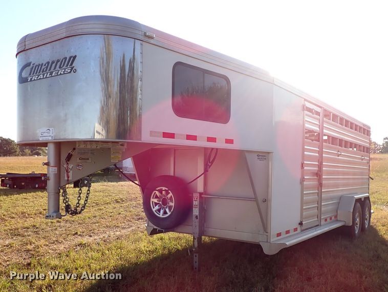 image for item DI5778 2017 Cimarron  livestock trailer